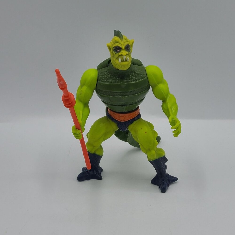 Vintage 1984 Mattel He-Man Masters Of The Universe Whiplash Action Figure 100% C